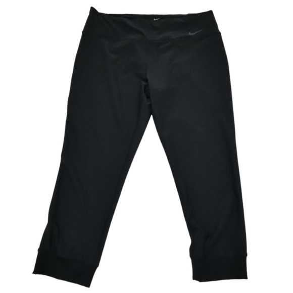 Nike Pants - SOLD Nike  Cropped Training Leggings Black  Xlarge